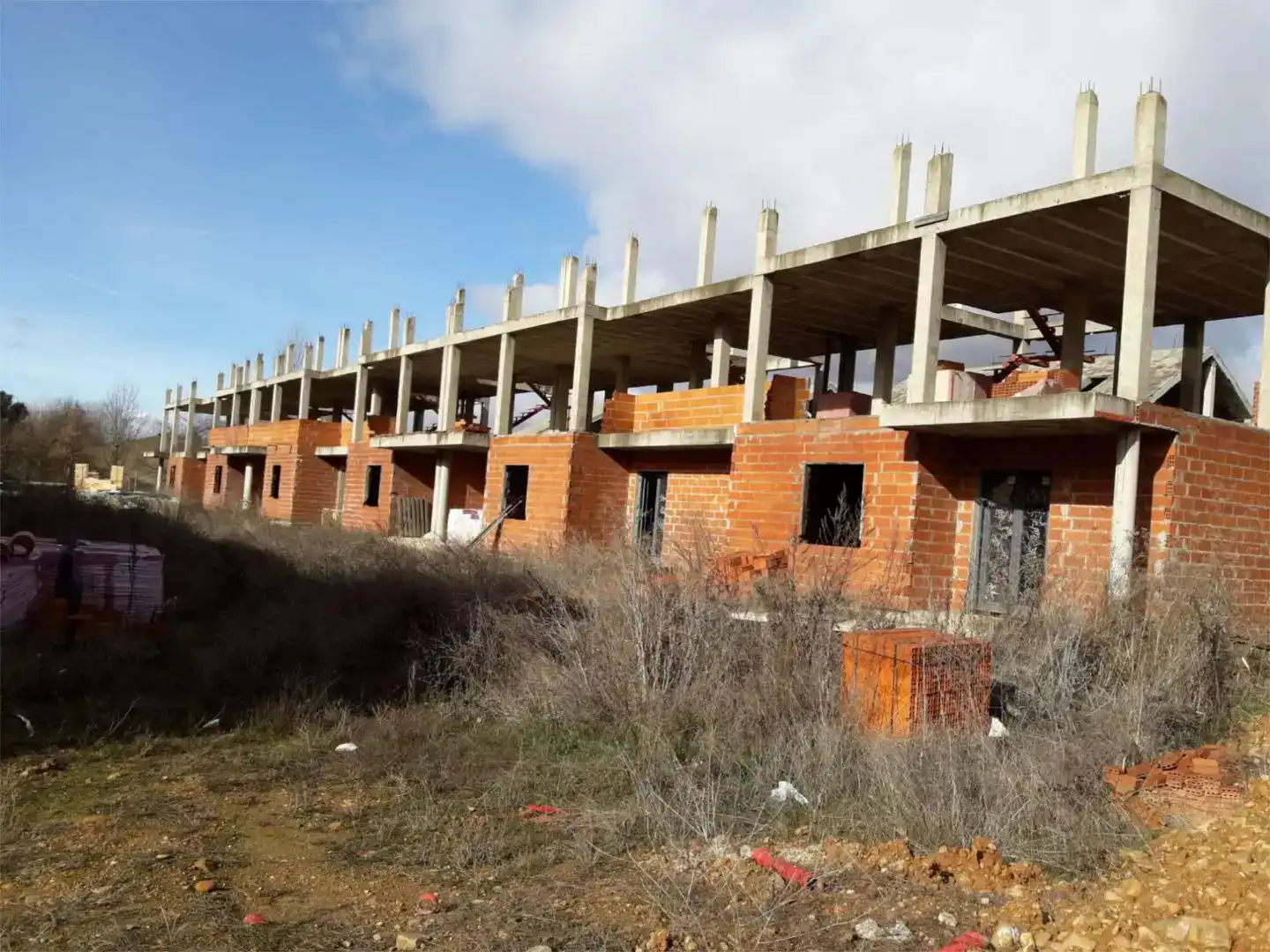 Vista exterior de Terreno en venta en Villarejo de Órbigo, León