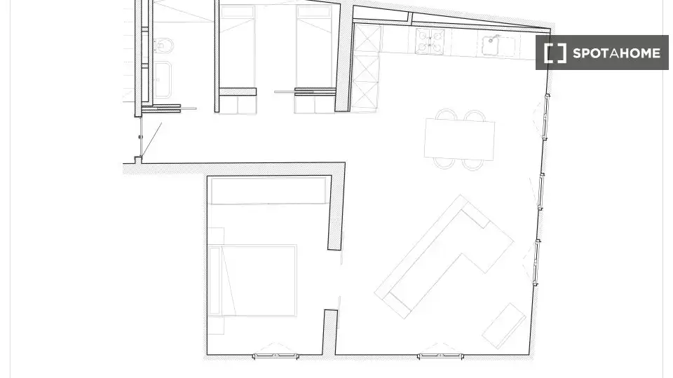 Flat with terrace to rent in Ciutat Vella, imagen 15