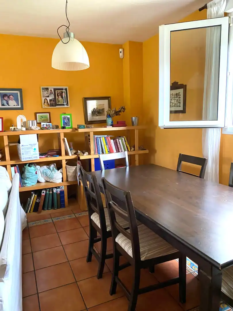 Dining room of Houses for sale in Castrillón  with Heating, Private garden and Parquet flooring