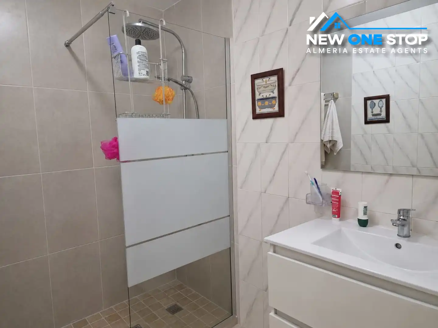 Bathroom of Apartments for sale in Mojácar  with Furnished and Community pool