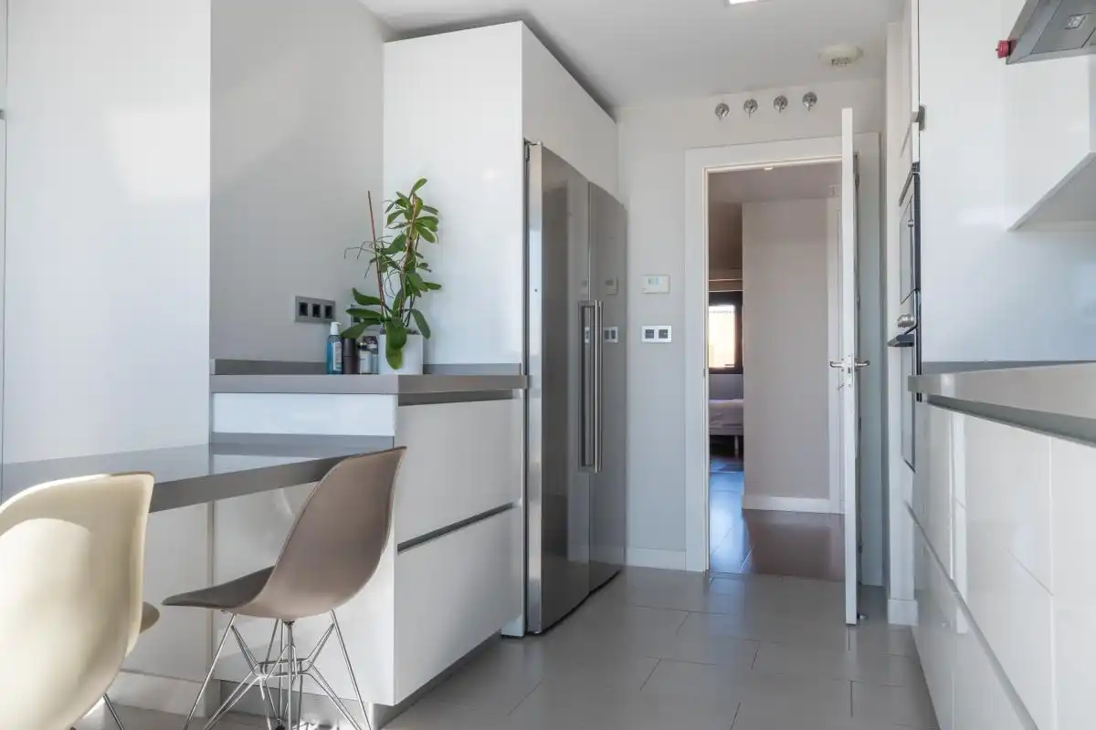 Cocina de Piso en venta en Pozuelo de Alarcón con Aire acondicionado, Calefacción y Jardín privado