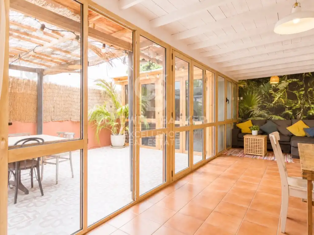 Terraza de Casa o chalet en venta en La Oliva con Jardín privado, Terraza y Horno