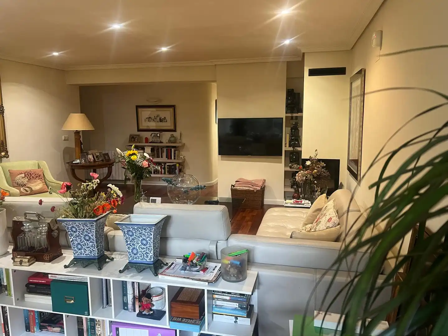 Sala de estar de Piso en venta en Zaragoza con Aire acondicionado, Calefacción y Parquet