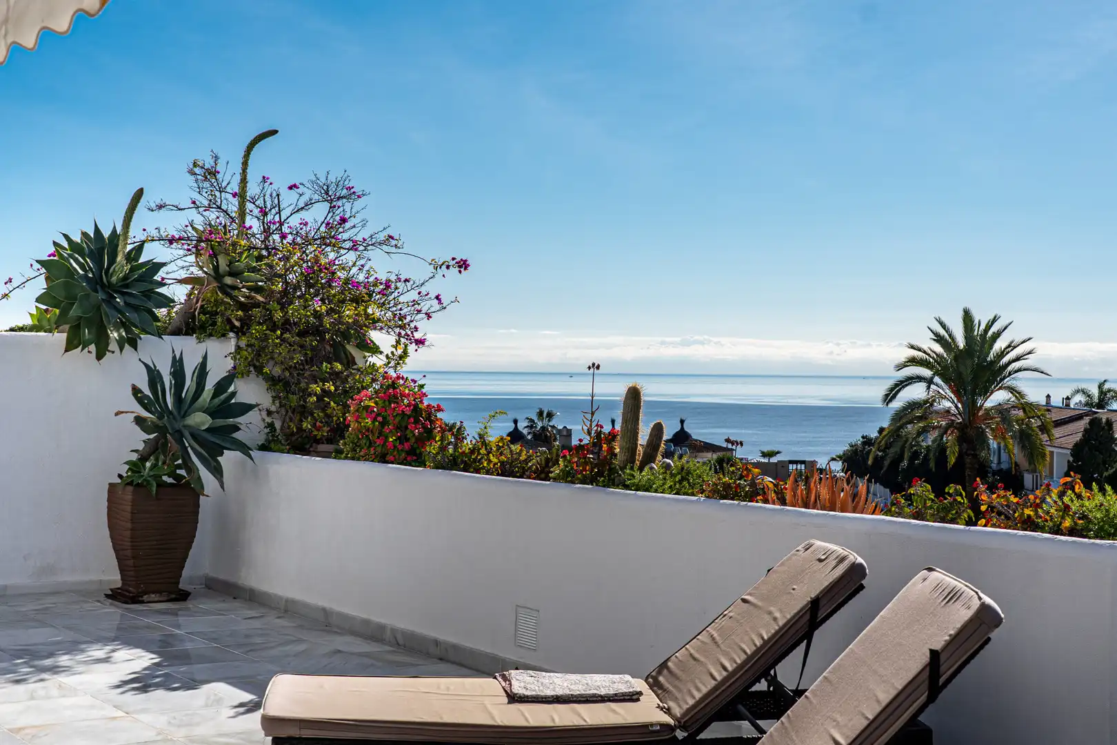 Terrace of Apartments for sale in Marbella  with Heating, Terrace and Swimming Pool