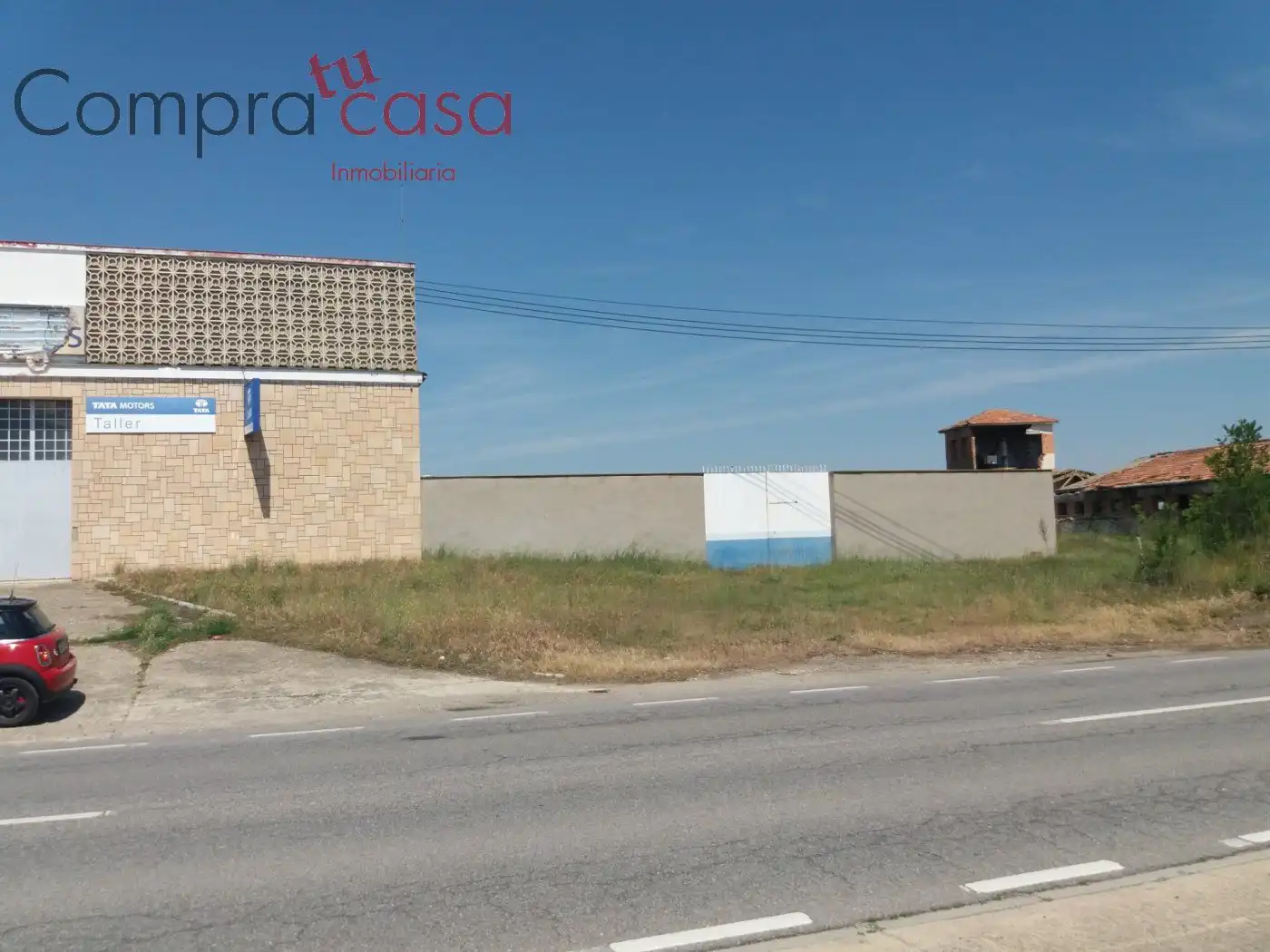 Vista exterior de Nave industrial de alquiler en Cantalejo con Calefacción