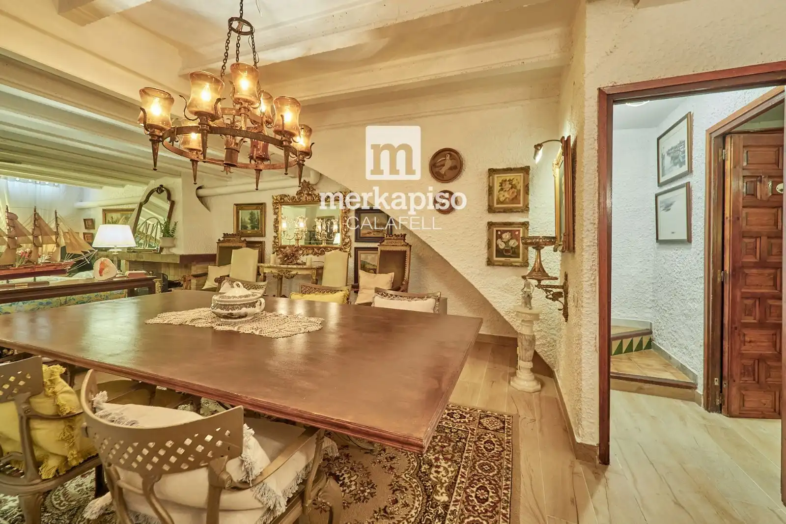 Dining room of Detached homes for sale in Calafell  with Air Conditioner, Heating and Terrace