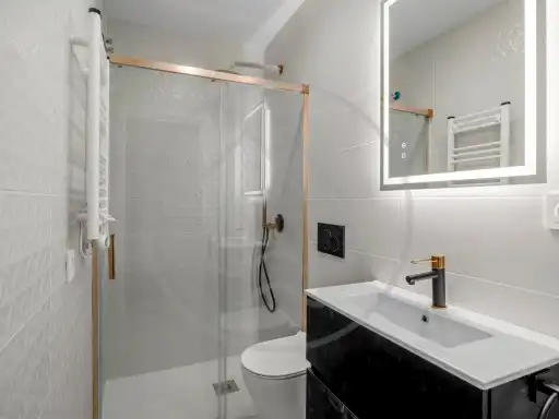 Bathroom of Houses for sale in Calonge i Sant Antoni  with Air Conditioner, Heating and Private garden