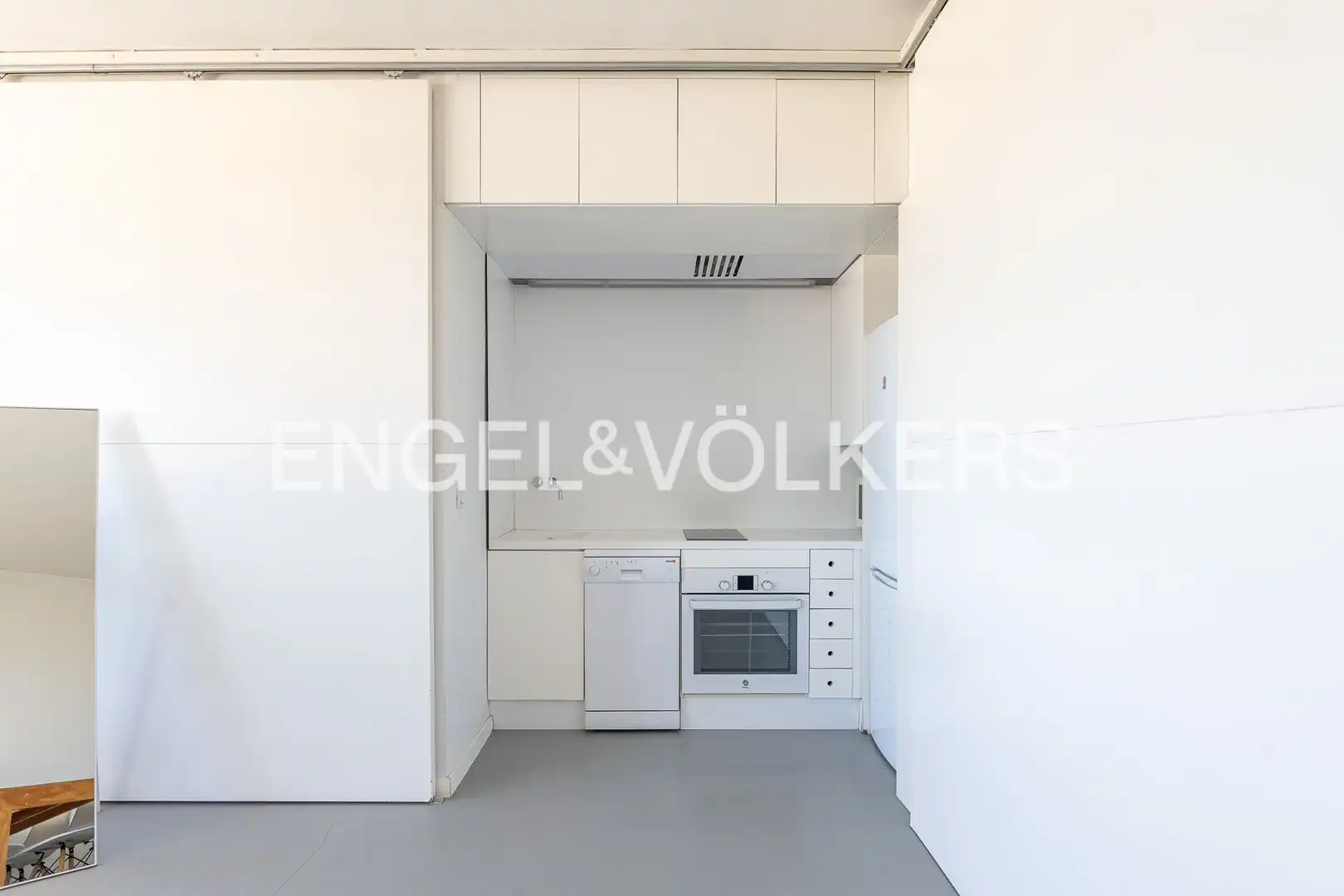 Küche von Wohnung zur Miete in Madrid mit Klimaanlage und Heizung
