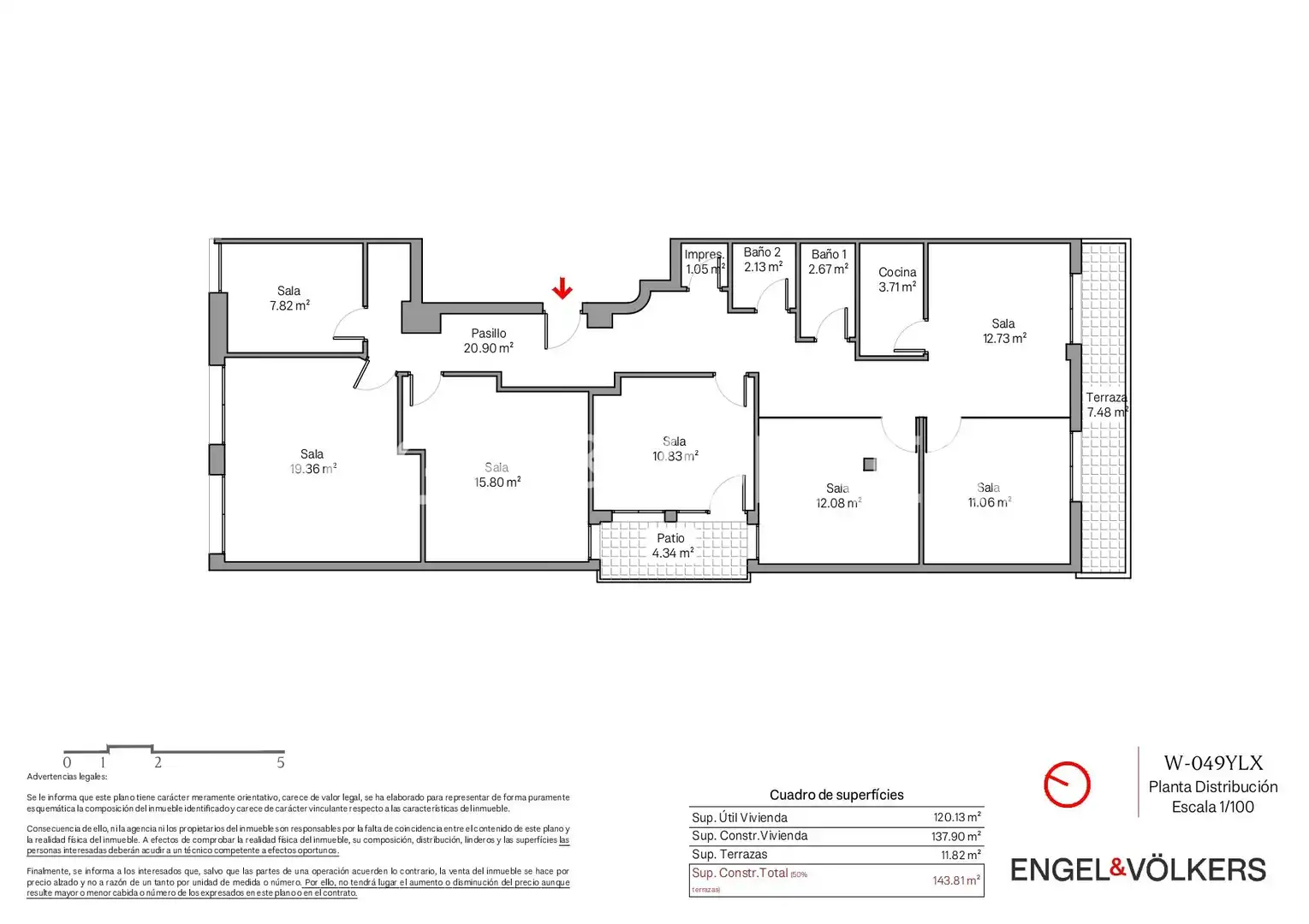 Piso con ascensor en venta en Marqués del Turia, imagen 83