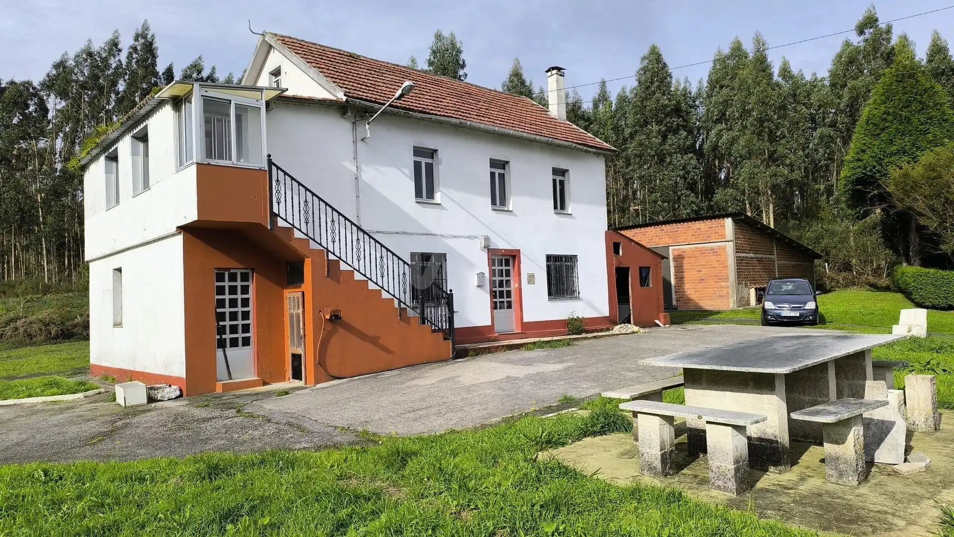 Vista exterior de Finca rústica en venta en Cerdido con Calefacción y Terraza