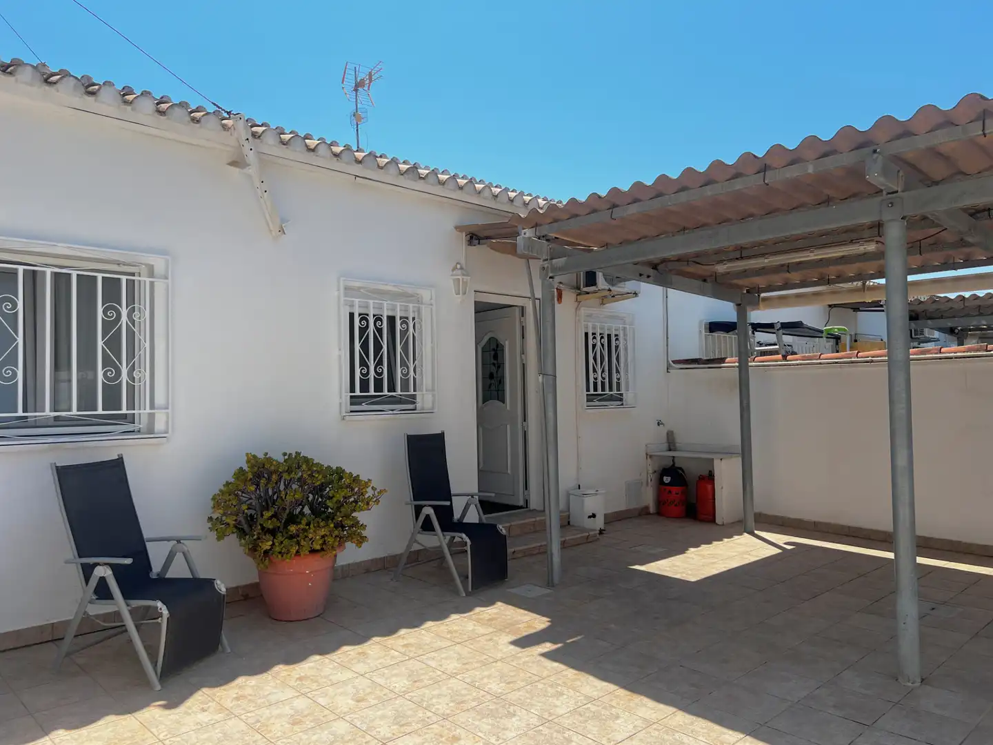 Exterior view of Detached homes for sale in Dénia  with Air Conditioner, Heating and Private garden
