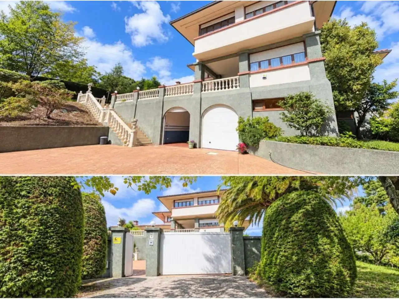 Exterior view of Houses for sale in Berango, Bizkaia