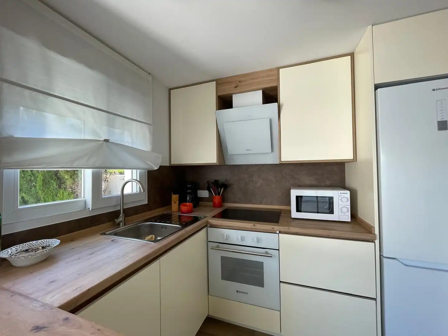 Cocina de Apartamento de alquiler en El Portil con Calefacción, Jardín privado y Terraza