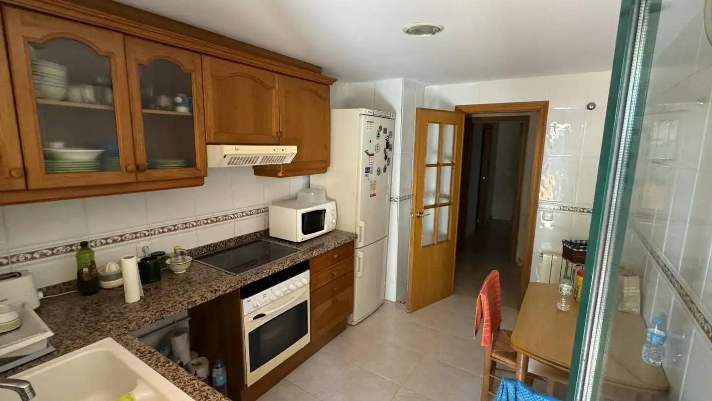 Cocina de Planta baja de alquiler en Paterna con Aire acondicionado, Terraza y Amueblado