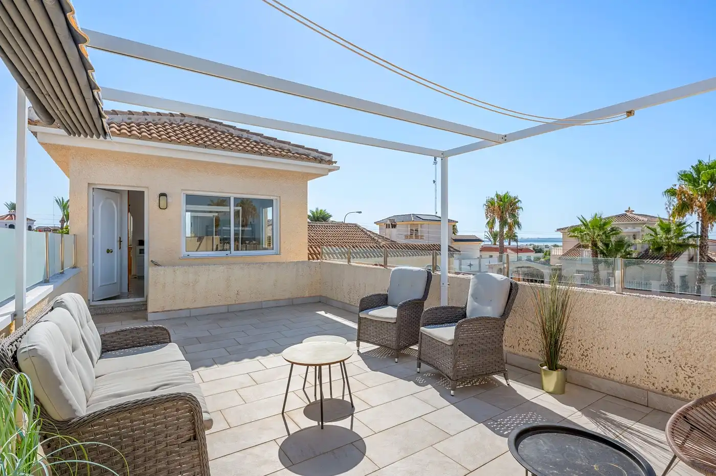 Terraza de Casa o chalet en venta en Rojales con Calefacción, Jardín privado y Terraza