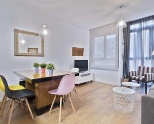 Sala d'estar de Estudi per a compartir en  Madrid Capital amb Aire condicionat i Terrassa