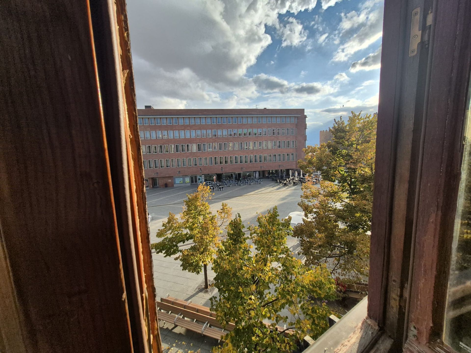 Vista exterior de Apartament de lloguer en Ávila Capital amb Calefacció i Moblat