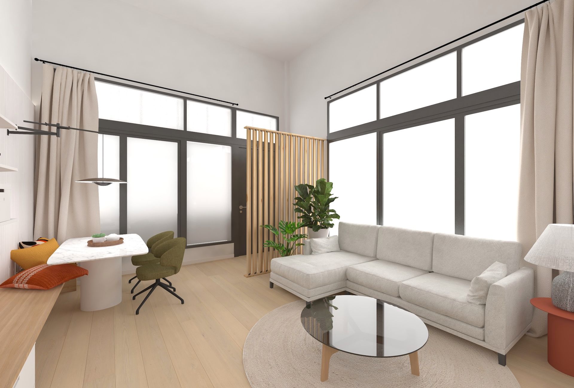 Sala d'estar de Pis en venda en Mollet del Vallès amb Aire condicionat, Calefacció i Parquet