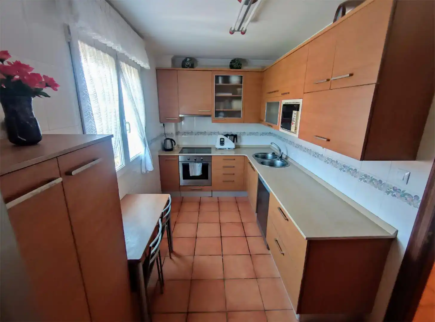 Kitchen of Flat for sale in Argoños   with Private garden, Parquet flooring and Furnished