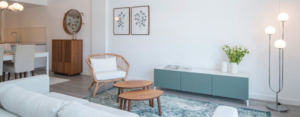 Sala de estar de Apartamento en venta en Benahavís con Aire acondicionado, Calefacción y Jardín privado