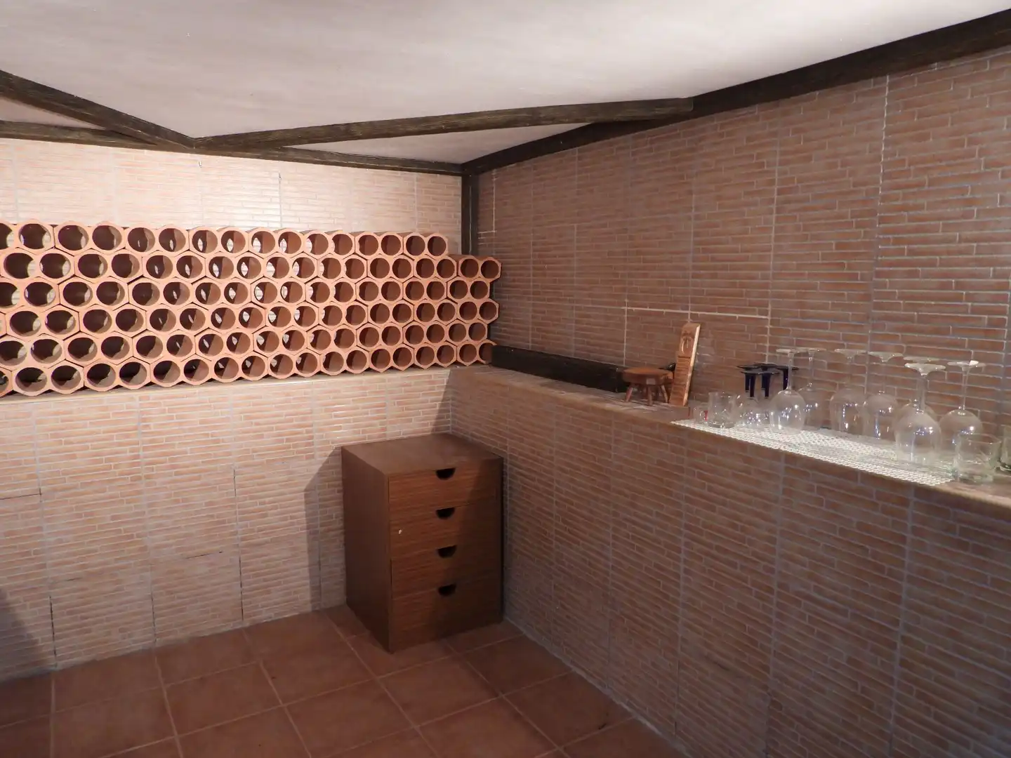 Cuina de Casa o xalet en venda en Pezuela de las Torres amb Calefacció, Jardí privat i Moblat
