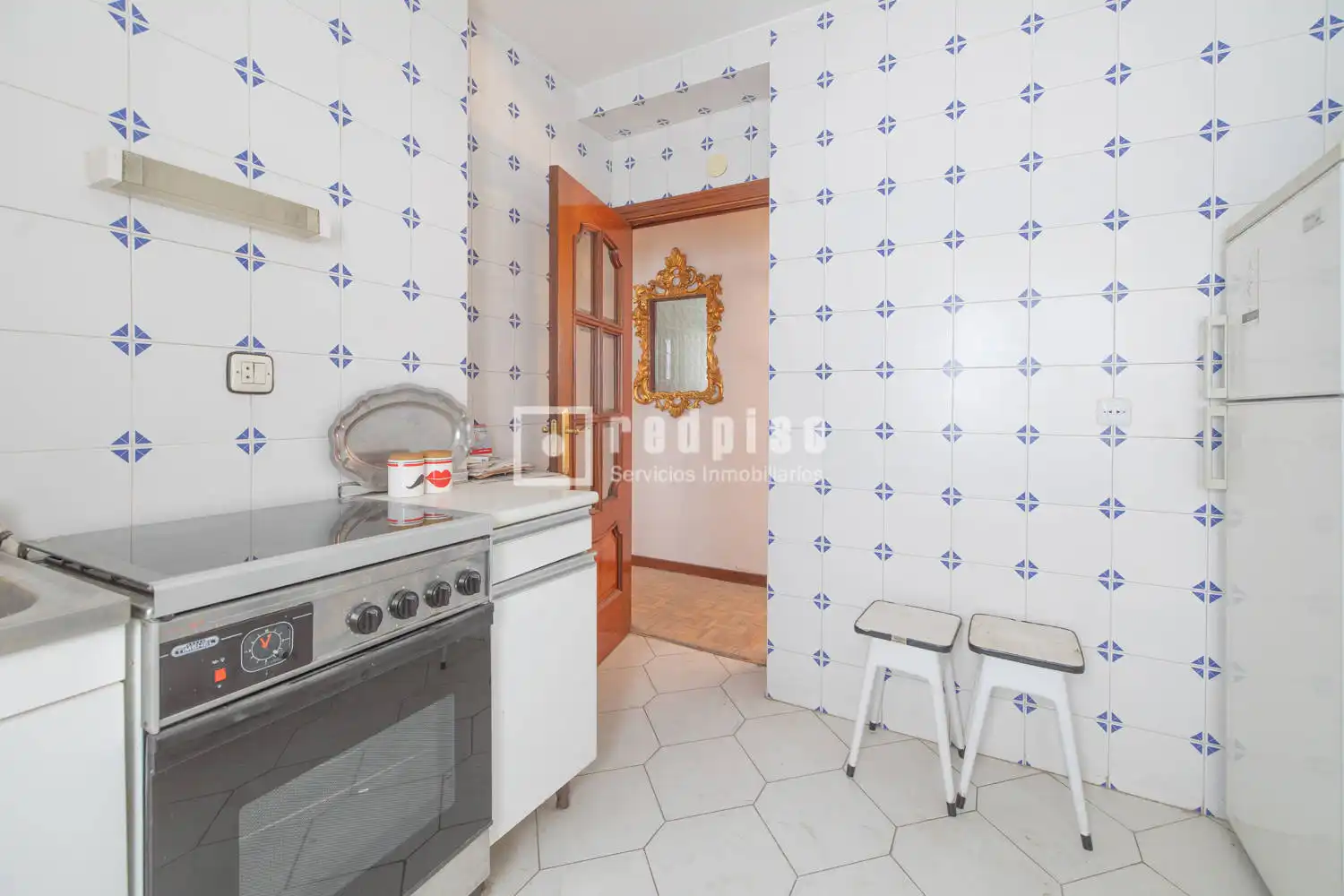 Kitchen of Flat for sale in Madrid  with Heating and Terrace