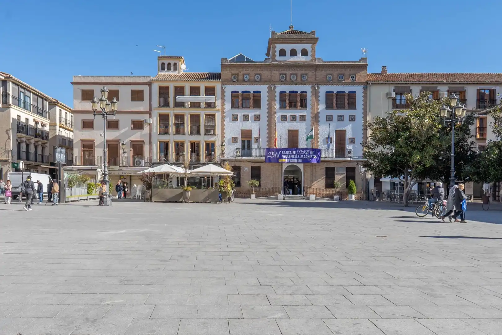 Vista exterior de Casa adosada en venta en Santa Fe con Aire acondicionado, Terraza y Trastero