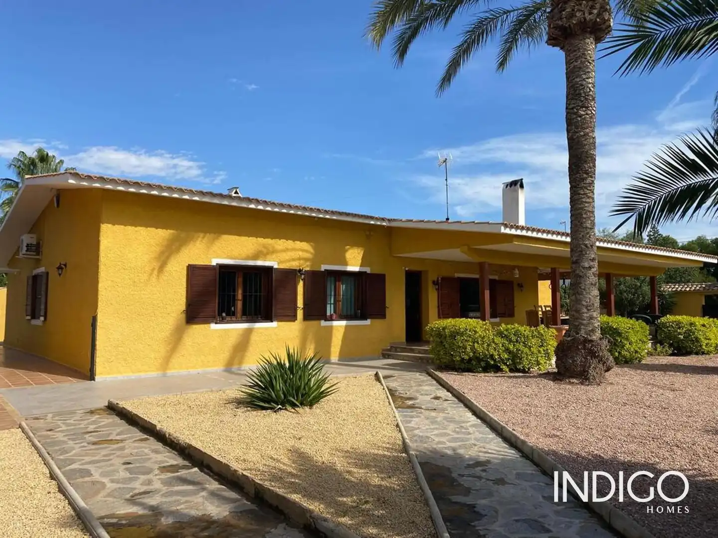 Vista exterior de Casa o chalet en venta en Mutxamel con Aire acondicionado, Calefacción y Terraza