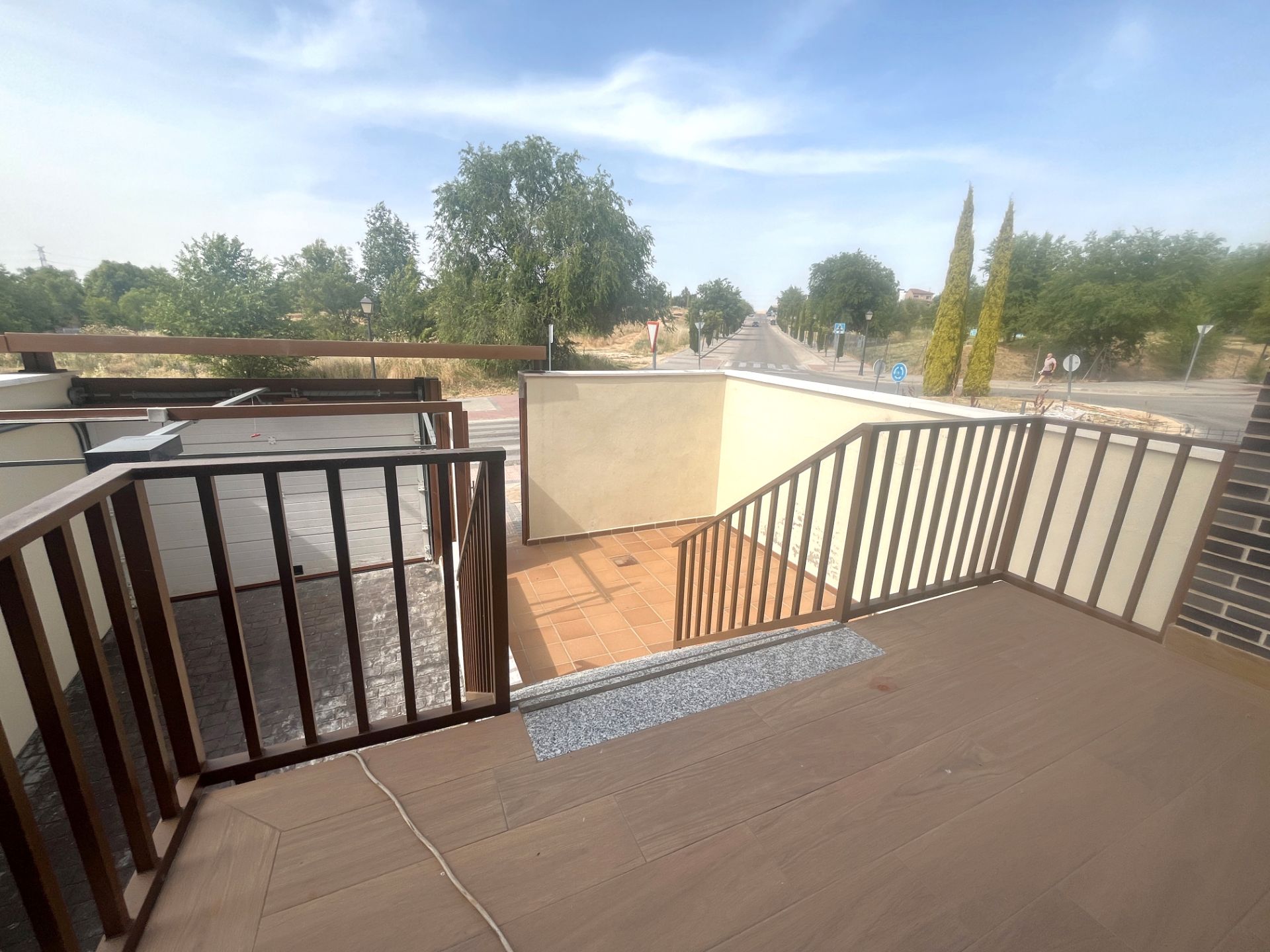 Terrassa de Casa o xalet en venda en Daganzo de Arriba amb Jardí privat, Terrassa i Balcó