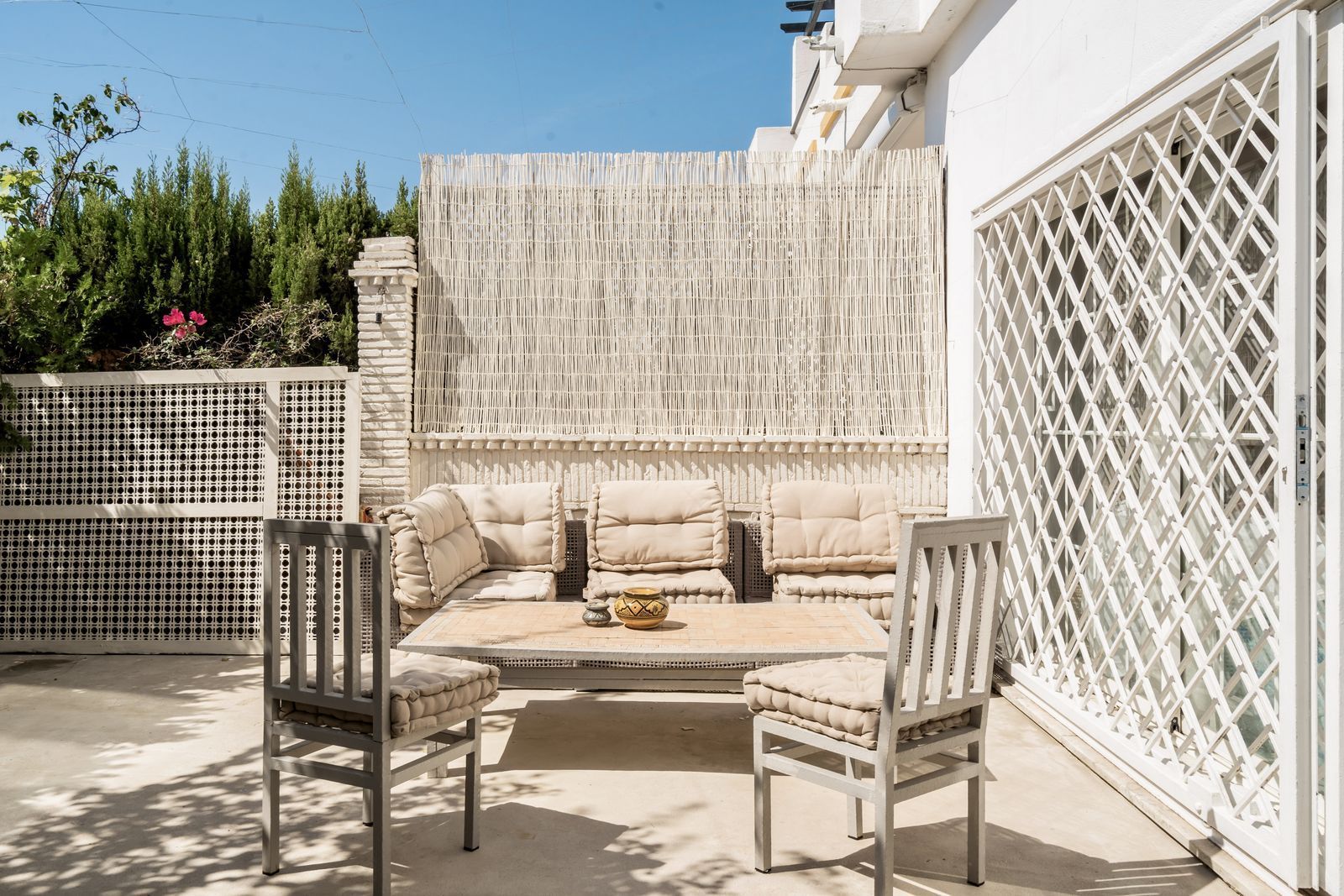 Terrassa de Casa adosada en venda en Estepona amb Aire condicionat, Traster i Moblat