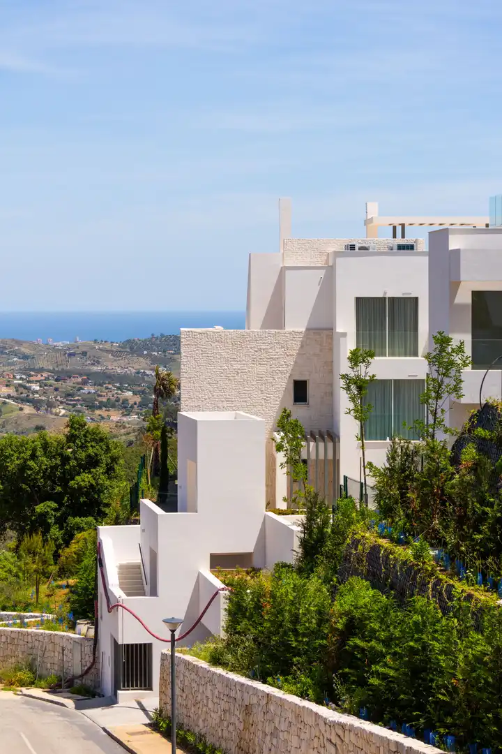 Exterior view of Ground floor for sale in Ojén  with Air Conditioner, Private garden and Terrace