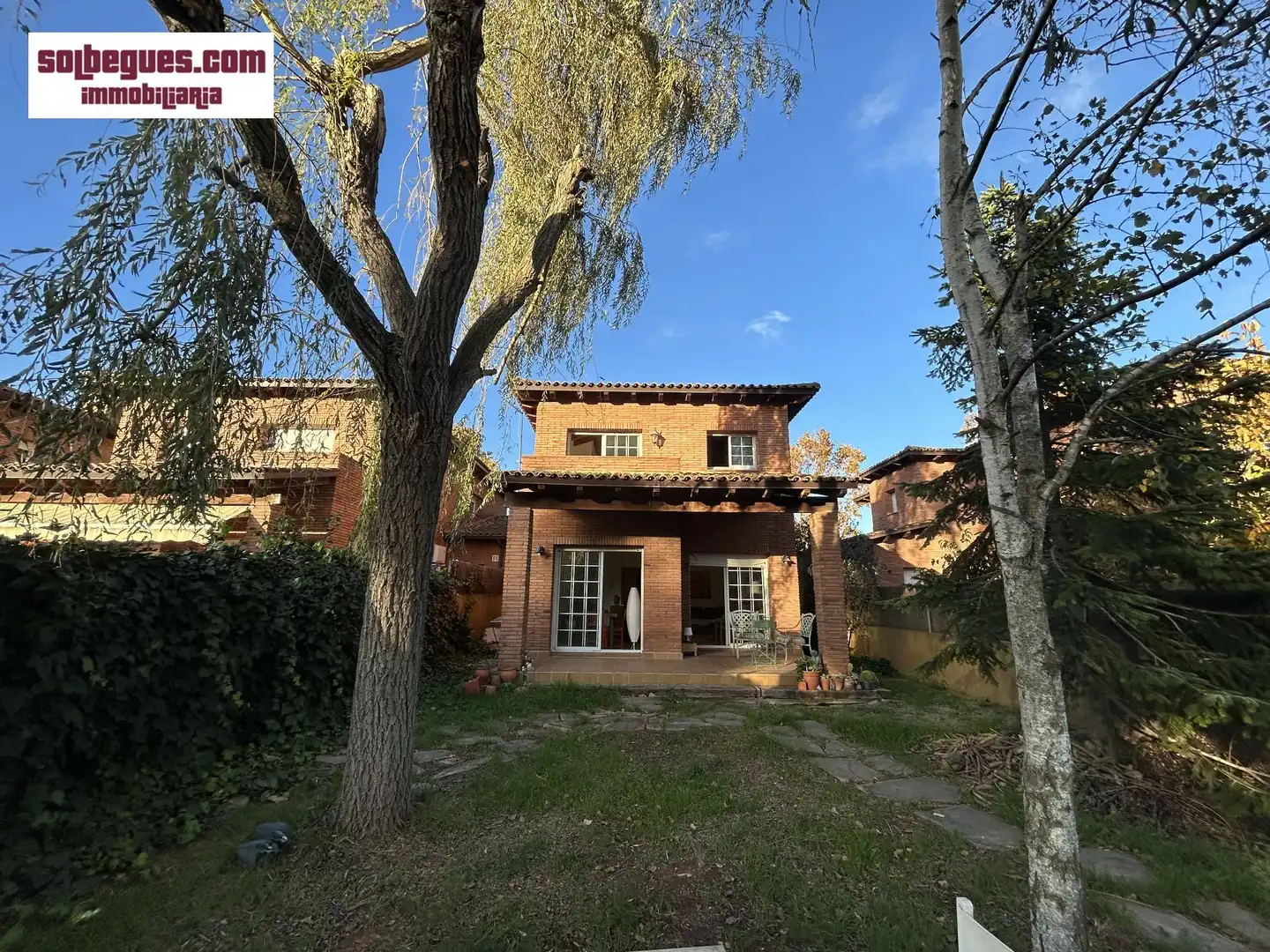 Jardí de Casa o xalet en venda en Begues amb Calefacció, Jardí privat i Terrassa