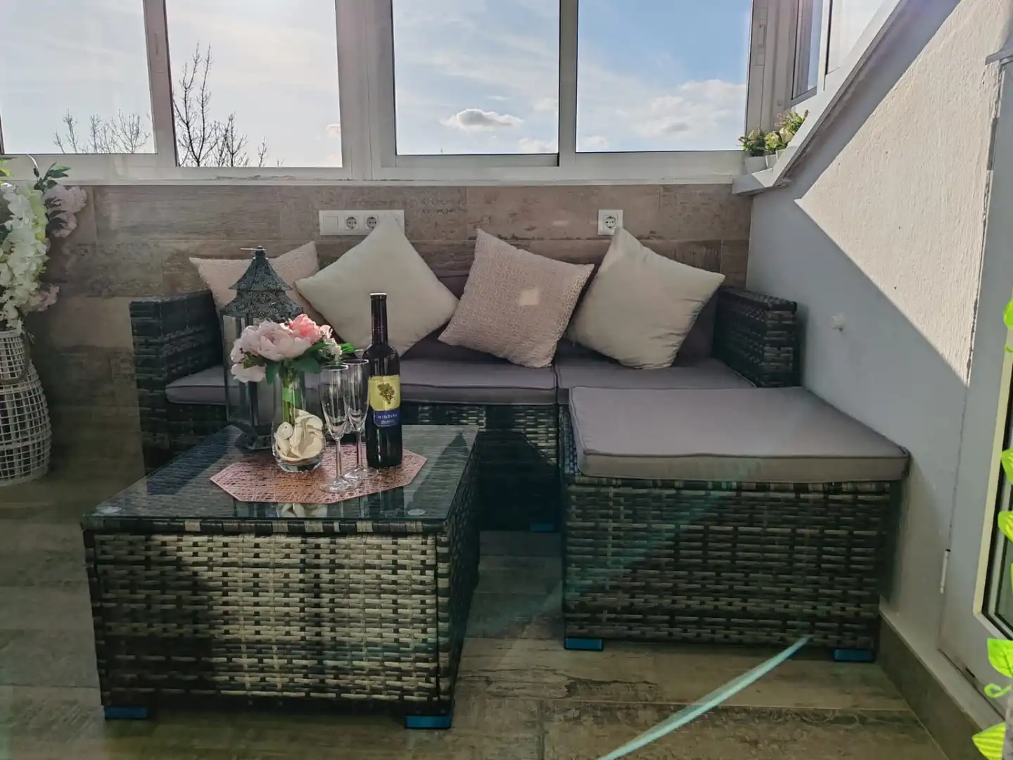 Terrace of Attic for sale in Caldas de Reis  with Air Conditioner, Heating and Storage room