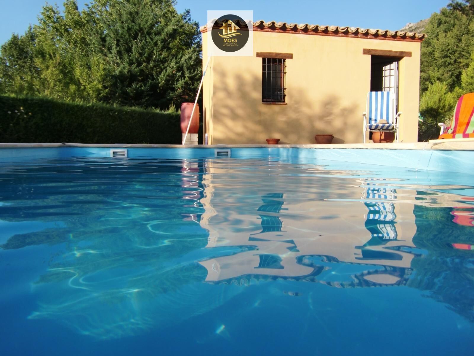 Piscina de Finca rústica en venta en Los Villares con Piscina