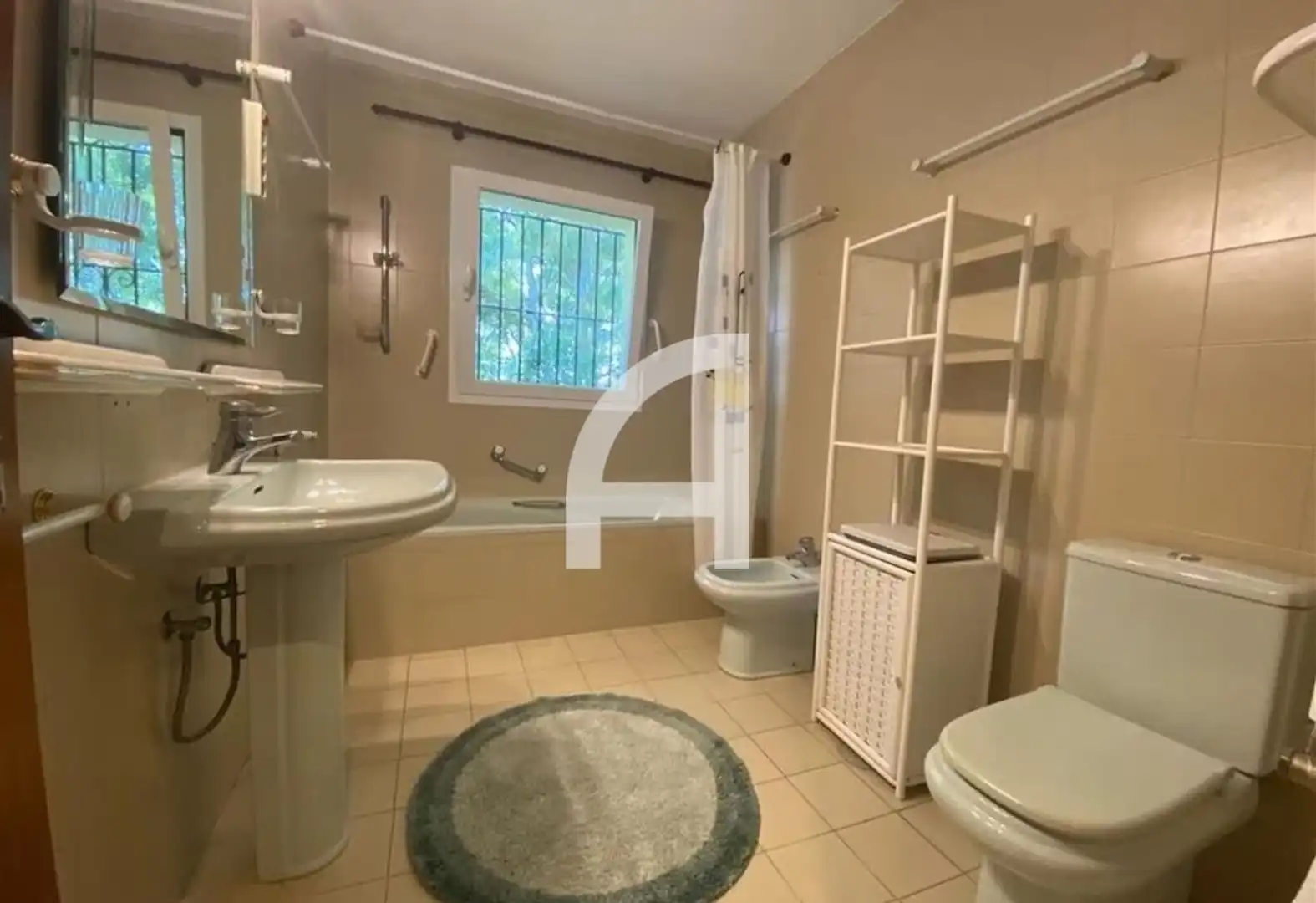 Baño de Casa o chalet de alquiler en Mijas con Aire acondicionado, Calefacción y Terraza