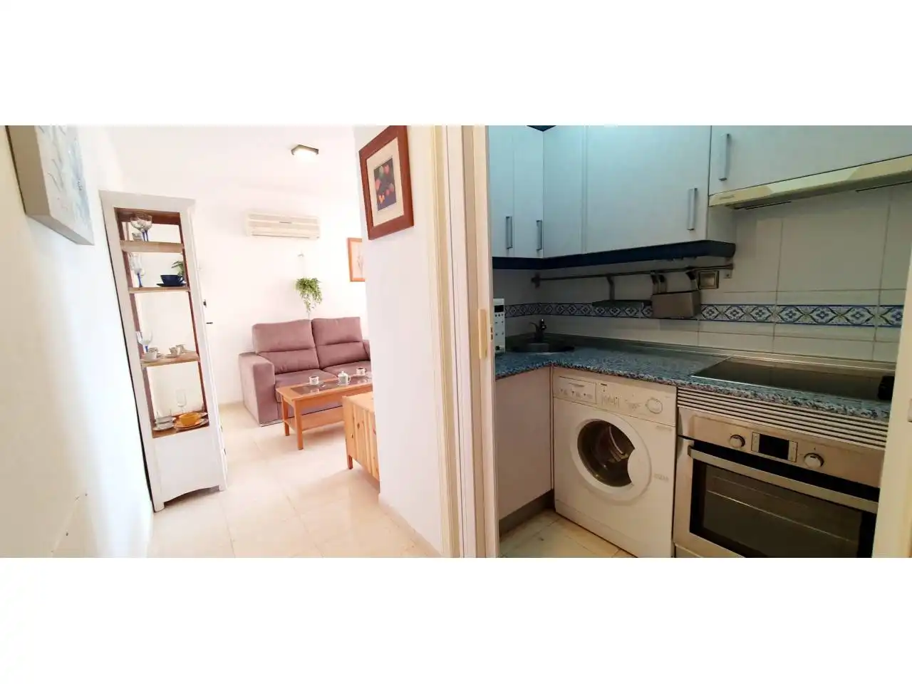 Cuina de Apartament en venda en Vícar amb Aire condicionat, Calefacció i Terrassa