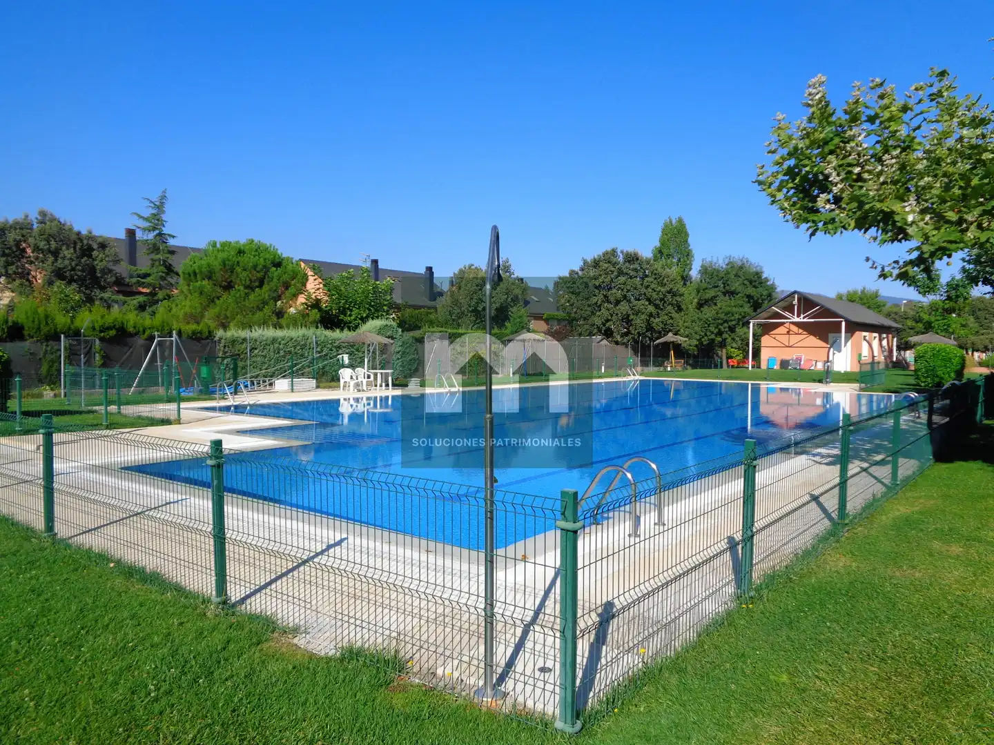 Swimming pool of Houses for sale in Alpedrete  with Heating, Private garden and Terrace