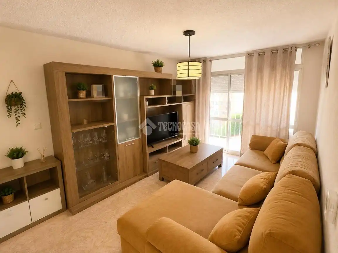 Sala de estar de Piso en venta en Málaga con Terraza