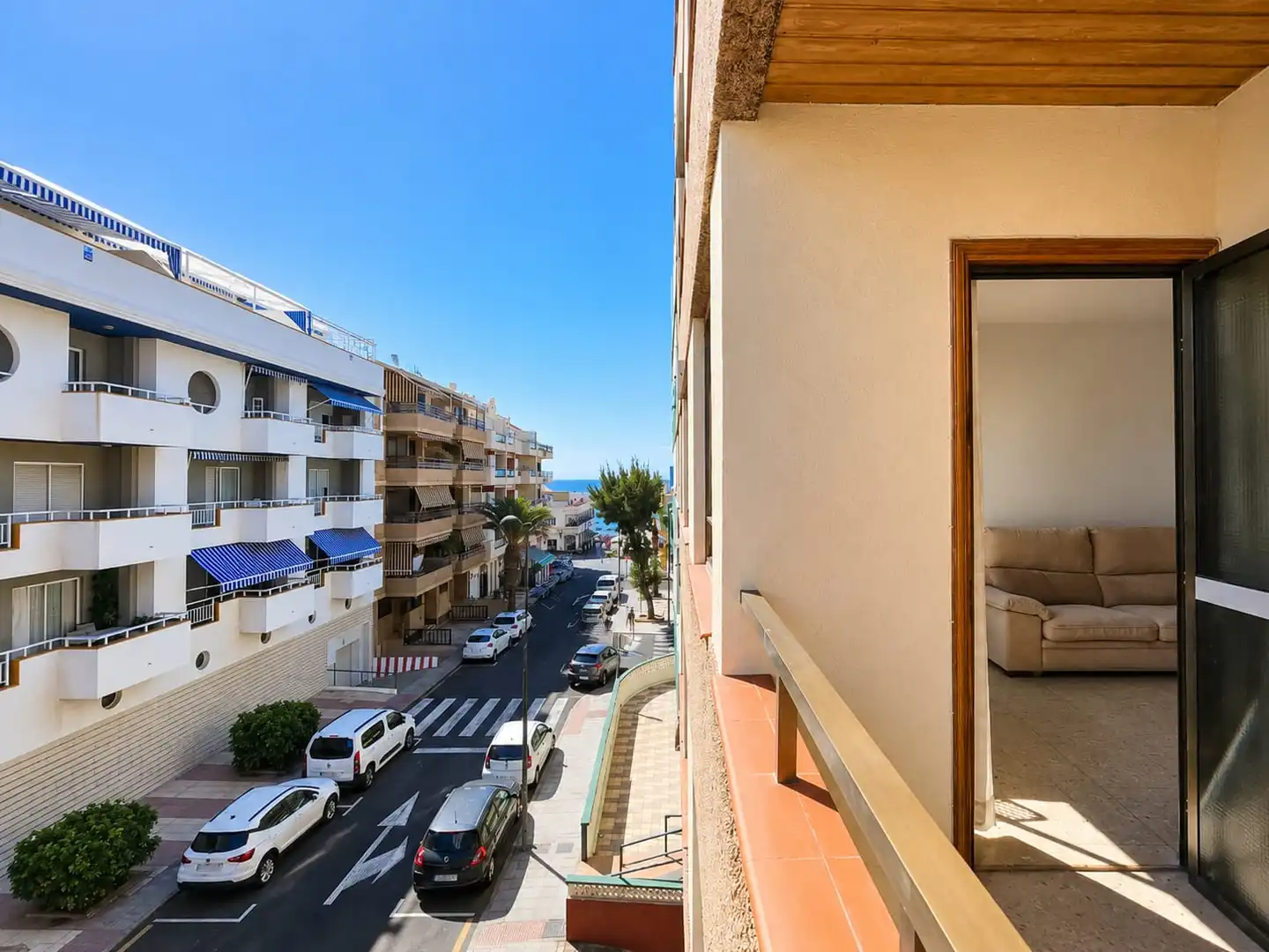 Exterior view of Flat for share in Güímar  with Terrace, Furnished and Oven