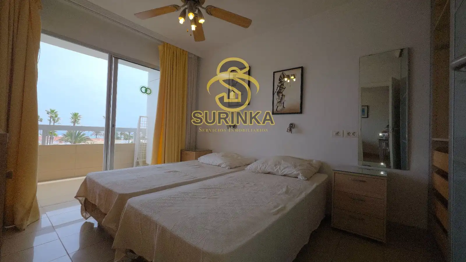 Bedroom of Flat for rent in San Bartolomé de Tirajana  with Terrace, Swimming Pool and Furnished