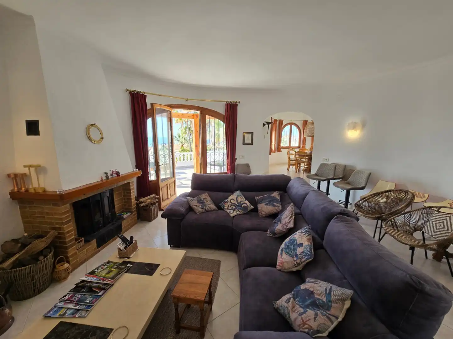 Living room of Houses for sale in Calpe / Calp