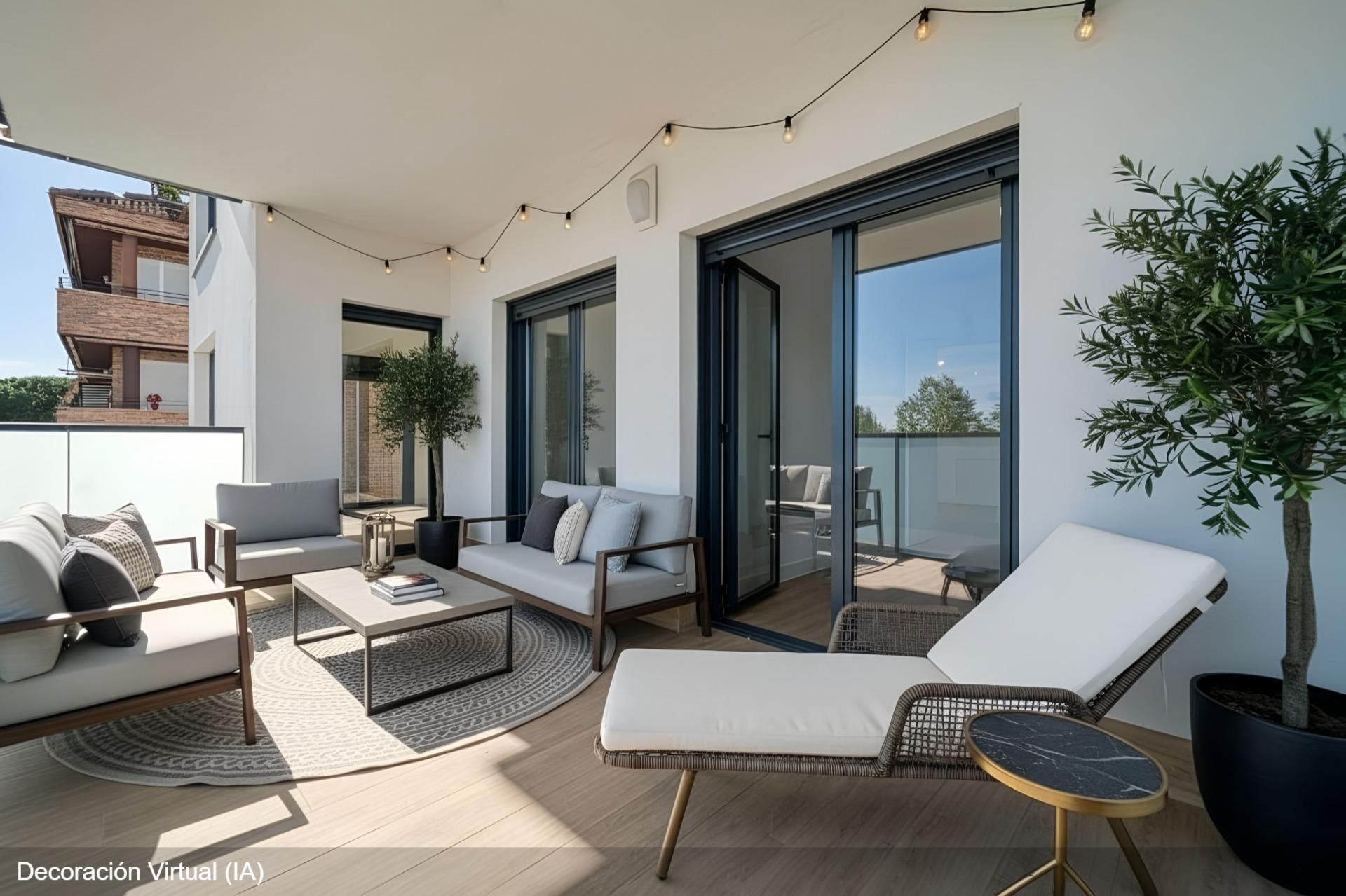 Terrace of Flat to rent in Boadilla del Monte  with Air Conditioner, Private garden and Terrace