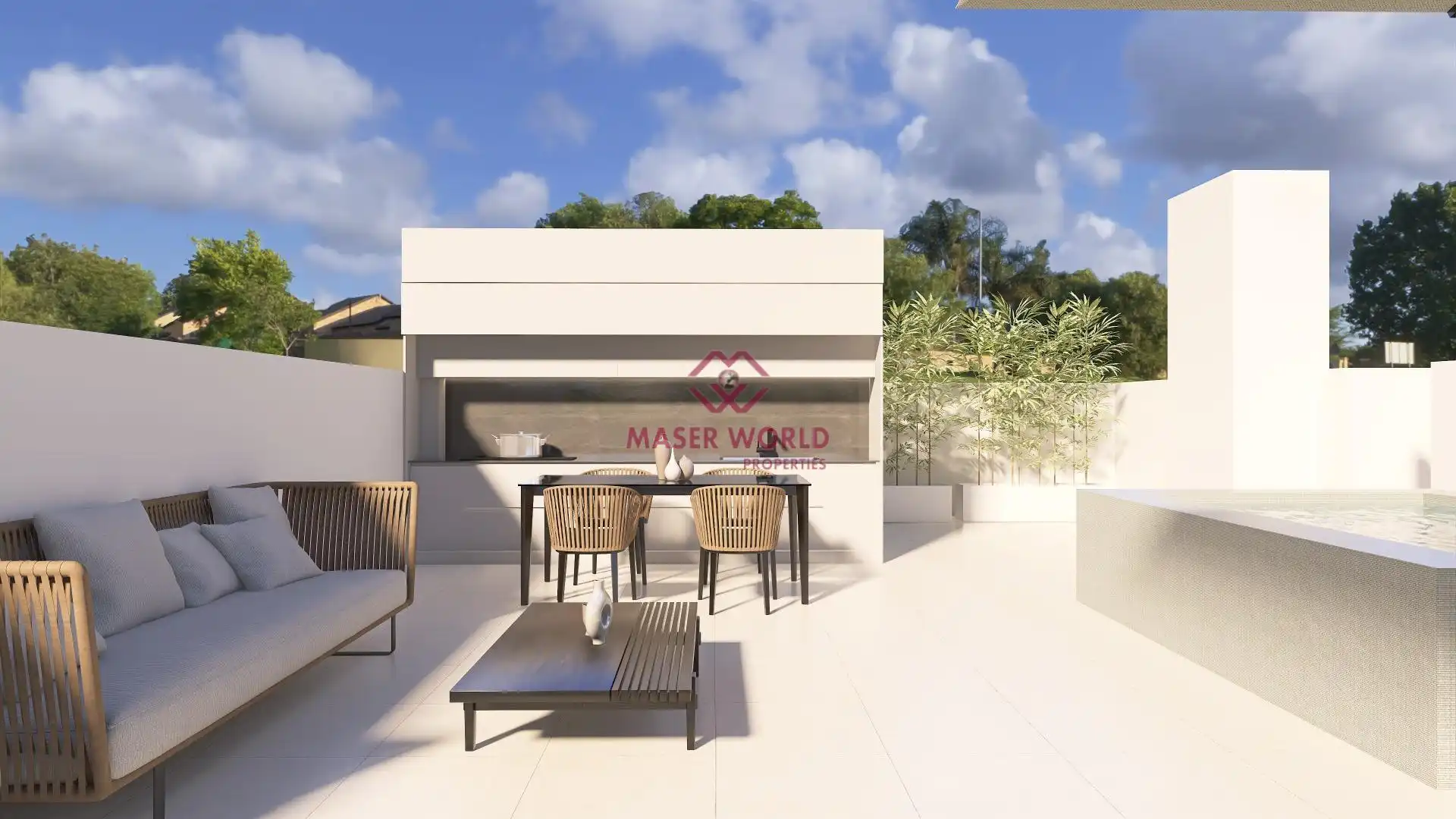 Apartament amb piscina en venda a Santiago de la Ribera, imagen 3