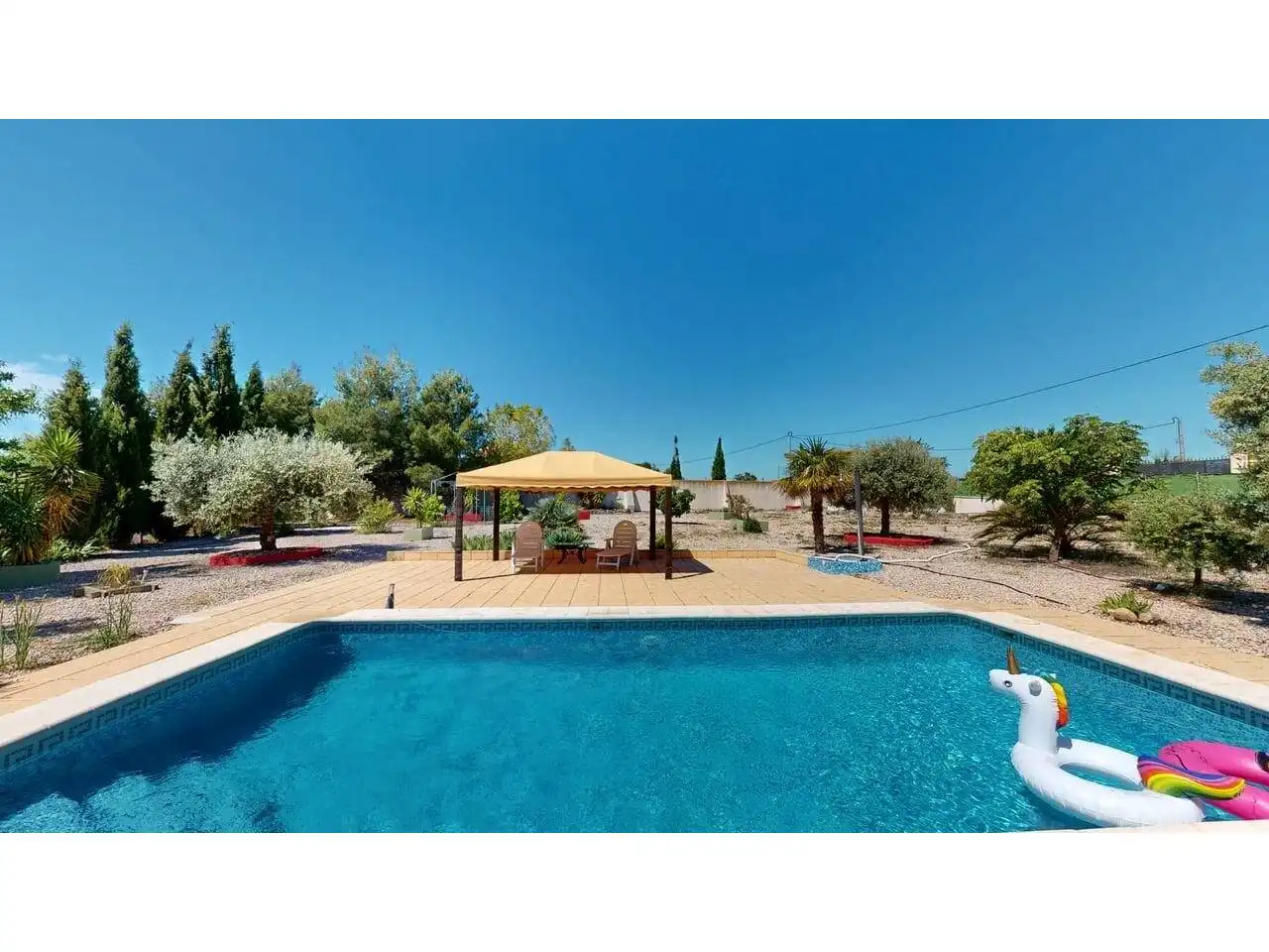 Piscina de Casa o chalet en venta en Caravaca de la Cruz con Aire acondicionado, Calefacción y Jardín privado