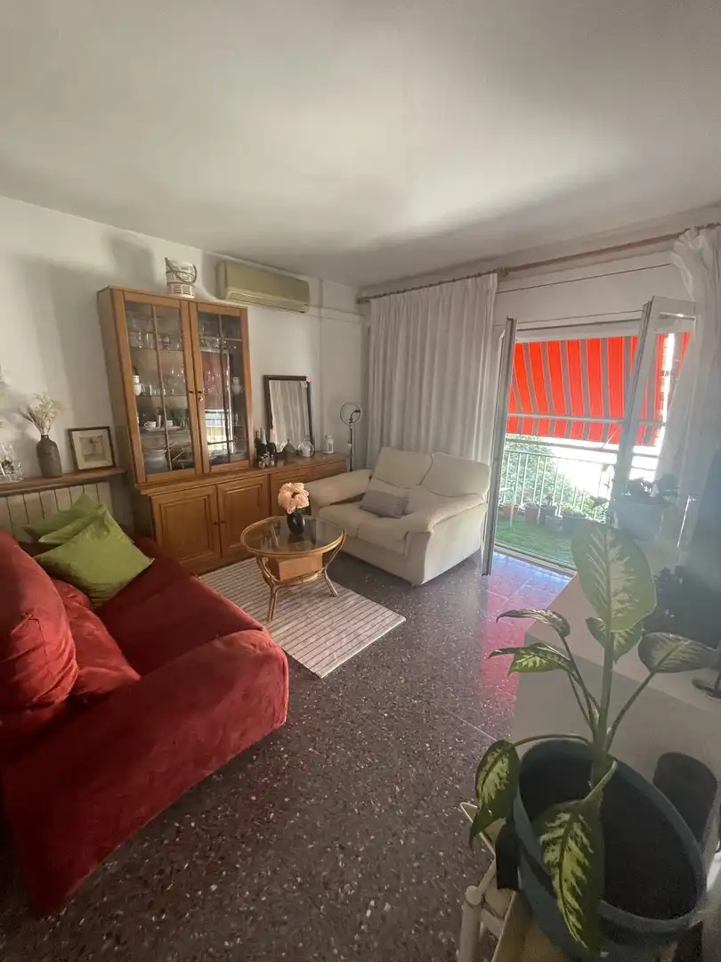 Sala d'estar de Pis en venda en Girona amb Aire condicionat, Calefacció i Balcó