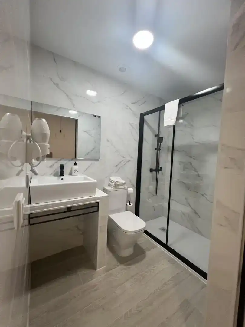 Badezimmer von Loft zur Miete in  Valencia Capital mit Klimaanlage