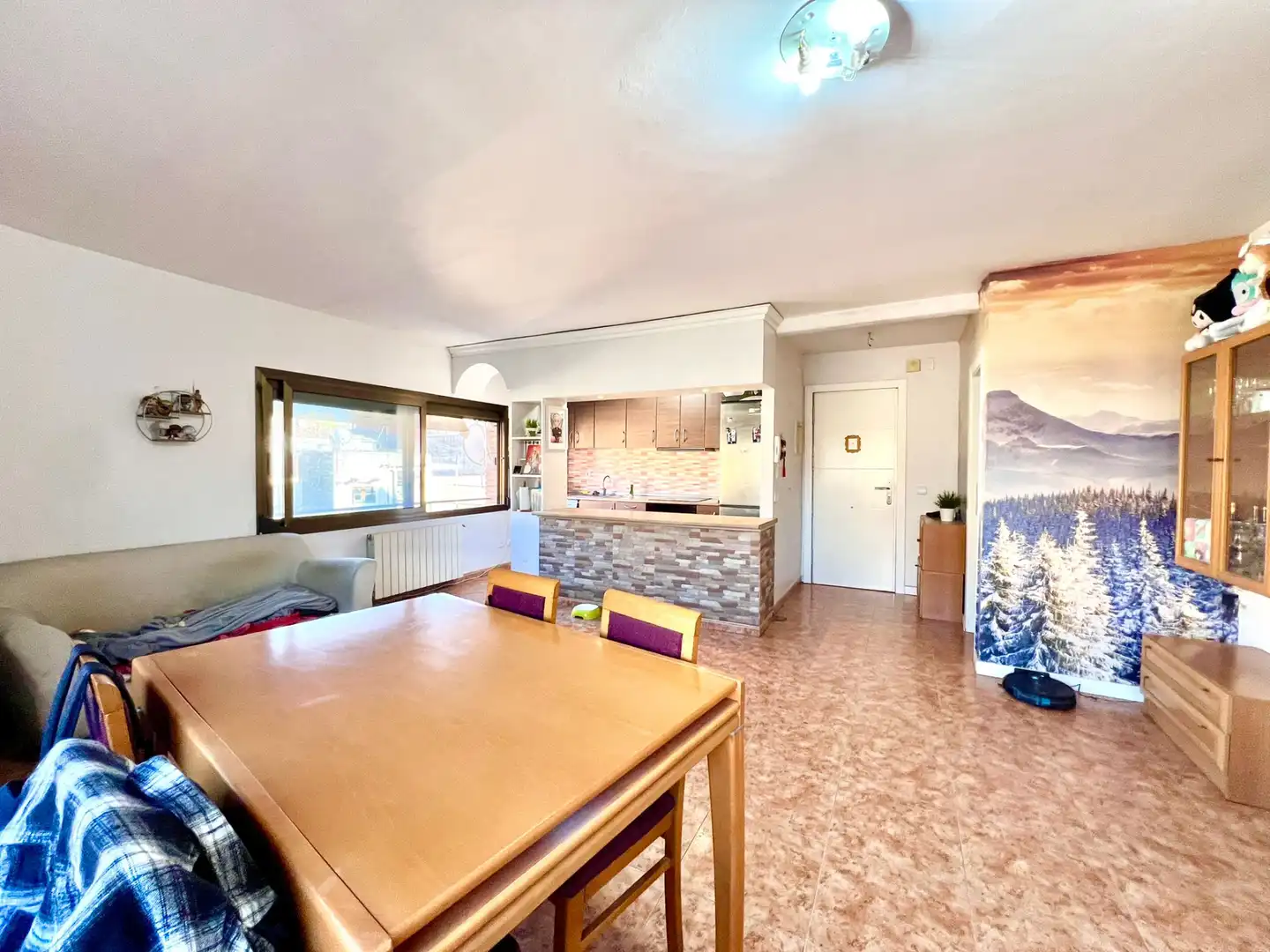 Kitchen of Flat for sale in Les Franqueses del Vallès  with Heating