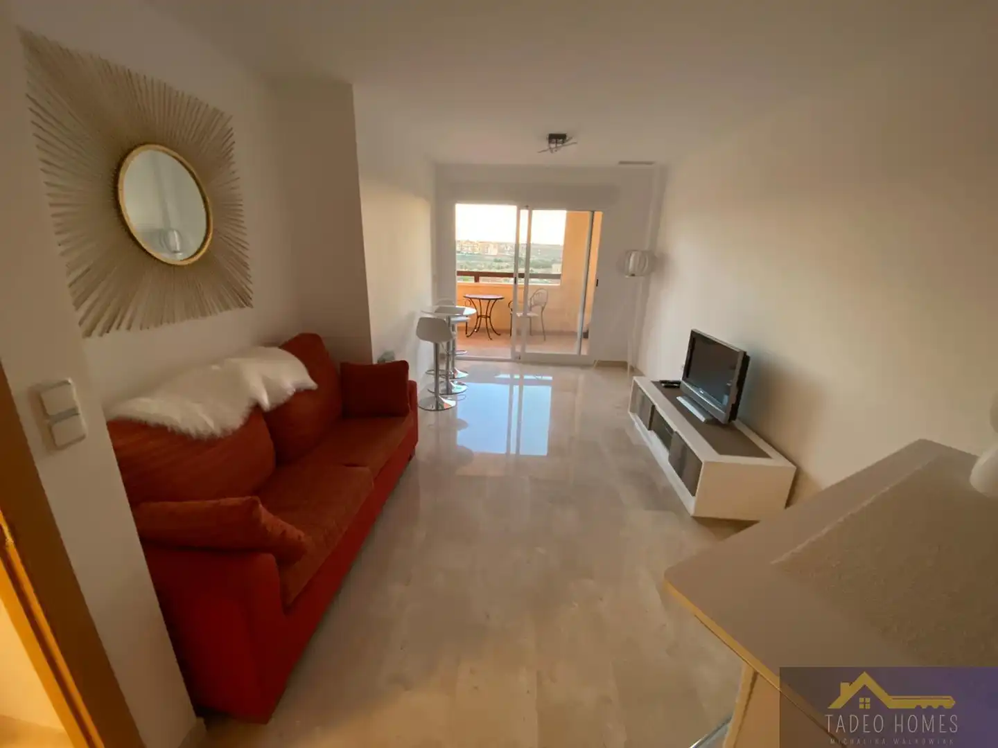 Sala d'estar de Apartament de lloguer en Murcia amb Aire condicionat, Calefacció i Terrassa