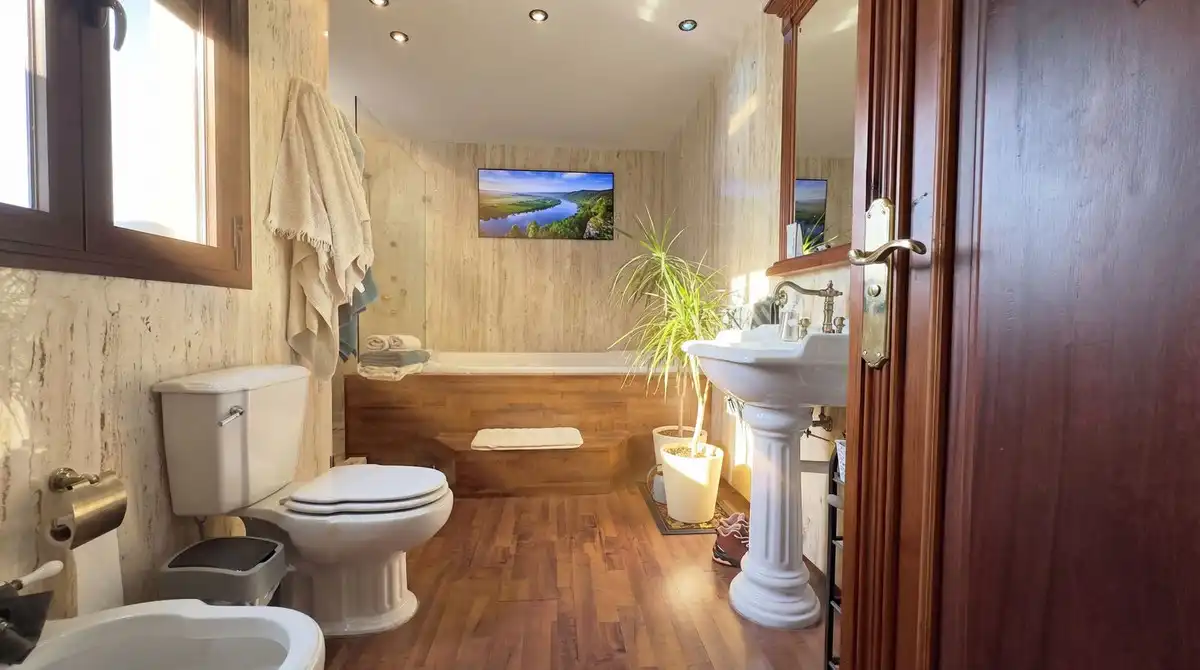 Badezimmer von Maisonette zum Verkauf in Ronda mit Klimaanlage, Terrasse und Alarm