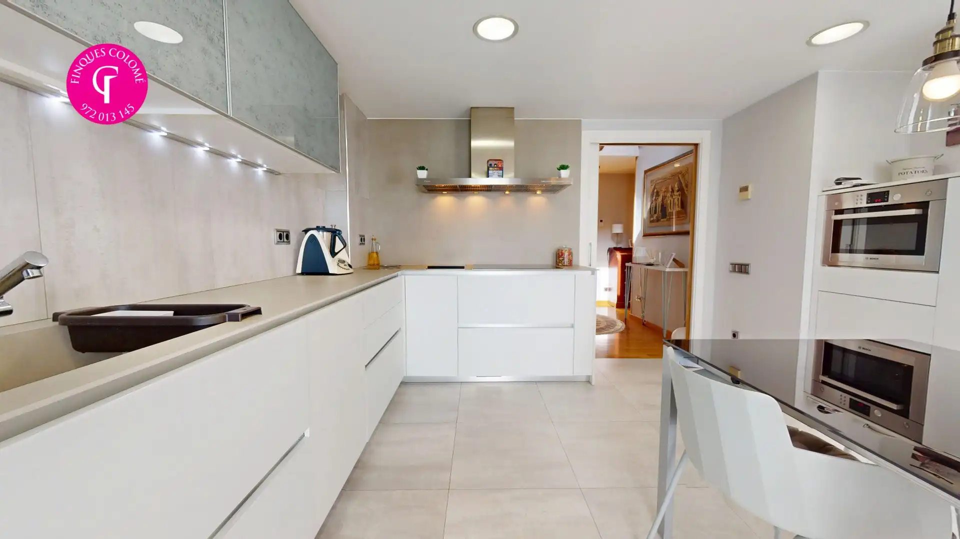 Cocina de Ático en venta en Girona con Aire acondicionado, Calefacción y Terraza